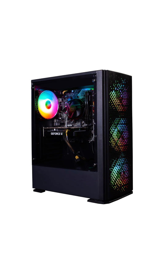 Veno Scorp Gaming PC Desktop Computer: i7-3770 3.90Ghz - 16GB RAM - GT710 2GB - 256GB SSD - 1TB HDD - 500W 80+ PSU - Vortex ARGB CASE - WIFI - WINDOWS 10